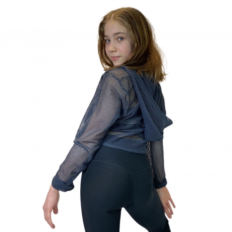 Bluza Crop Capezio Grey